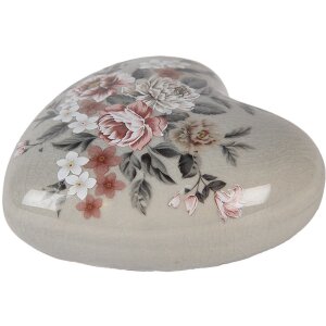 Clayre & Eef Dekoračné srdce keramické...