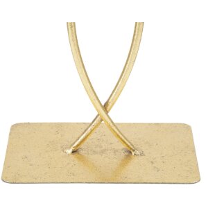 Mauro Ferretti socha Leaf Glam Gold 25x8,5x35 cm