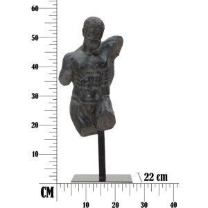 Mauro Ferretti Sculpture Museum Muž 26x22x57,5 cm čierna