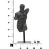 Mauro Ferretti Sculpture Museum Muž 26x22x57,5 cm čierna