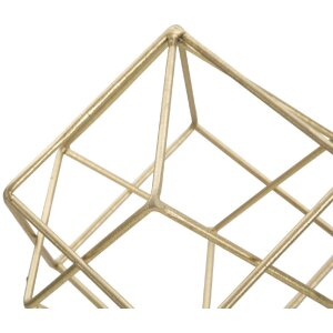 Mauro Ferretti socha Kocka 16x18x41,5 cm zlato-biela