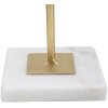 Mauro Ferretti socha Kocka 16x18x41,5 cm zlato-biela
