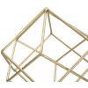 Mauro Ferretti socha Kocka 16x18x41,5 cm zlato-biela