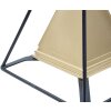 Mauro Ferretti socha pyramída s kovovým rámom 15x15x21 cm zlato-čierna