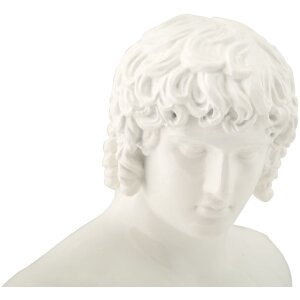 Mauro Ferretti Büste Centurion Statue 18,2x12,8x25 cm weiß