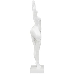 Mauro Ferretti jogová figúrka stojacej ženy 16x9x45,8 cm biela