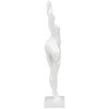 Mauro Ferretti jogová figúrka stojacej ženy 16x9x45,8 cm biela