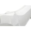 Mauro Ferretti panter biela socha 70x18x32,5 cm