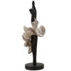 Mauro Ferretti figúrka tanečnice 17x14x43 cm čierna strieborná