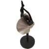 Mauro Ferretti figúrka tanečnice 14x14x42,5 cm čierna strieborná