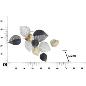 Mauro Ferretti nástenný panel Half Leaf 62,5x5,5x40 cm viacfarebný