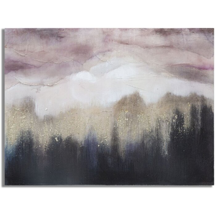 Mauro Ferretti nástenná maľba Rosa Berg 80x2,7x60 cm viacfarebná