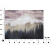 Mauro Ferretti nástenná maľba Rosa Berg 80x2,7x60 cm viacfarebná