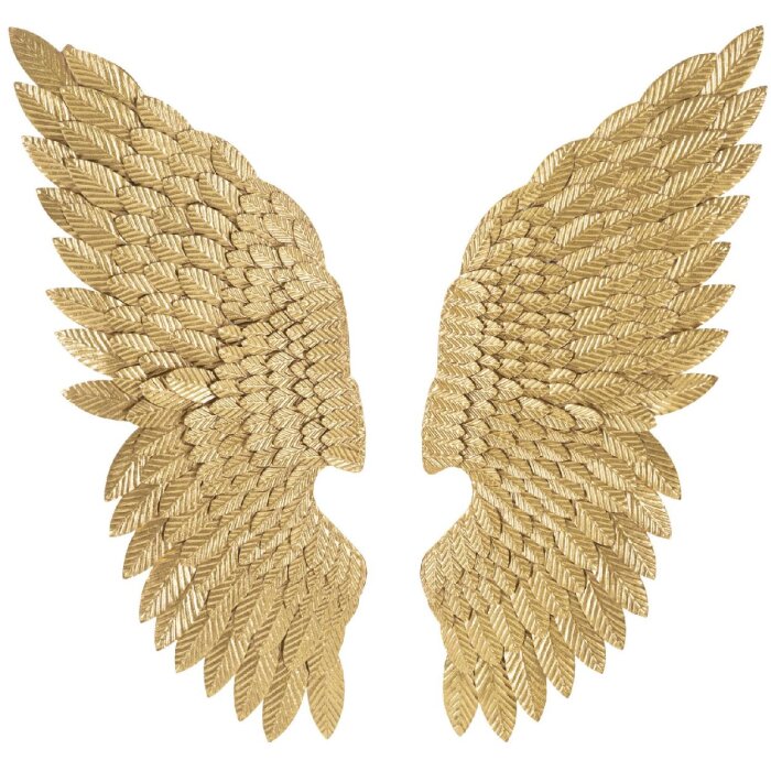 Mauro Ferretti nástenný panel Ali Beauty Set 2 ks 37,5x3x100 cm zlatej farby