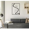 Mauro Ferretti nástenný panel ruky 60x1x90 cm čierny