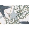 Mauro Ferretti nástenný panel morská hviezda 95,3x5x53,3 cm modrá