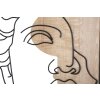 Mauro Ferretti MDF nástenný panel David 50x2x80 prírodná čierna