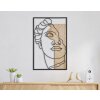 Mauro Ferretti MDF nástenný panel David 50x2x80 prírodná čierna