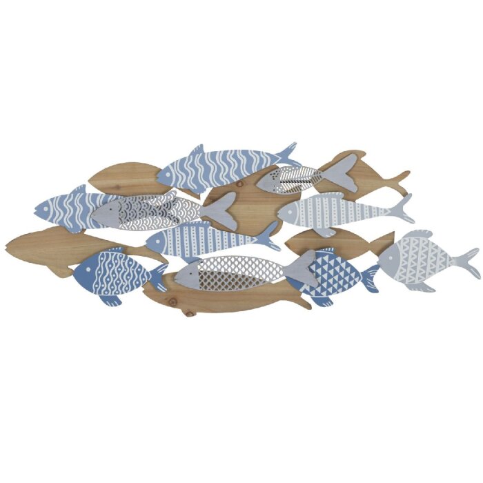 Mauro Ferretti nástenný panel ryba more 91x3x33,5 cm viacfarebný