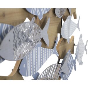 Mauro Ferretti nástenný panel ryba more 91x3x33,5 cm viacfarebný