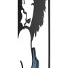 Mauro Ferretti nástenný panel Afef 60x1,3x80 cm čierna modrá