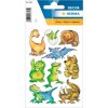 Dekoratívne etikety HERMA DECOR Dinos 3 listy