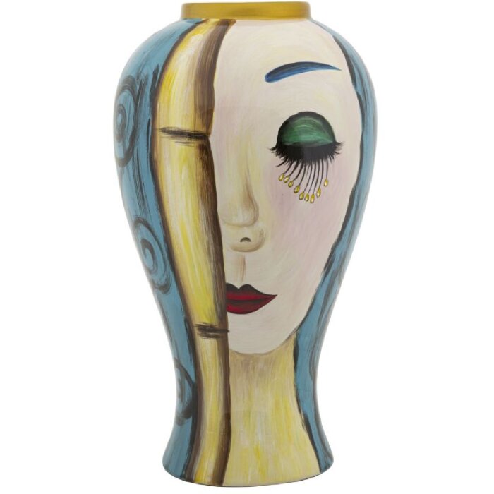 Mauro Ferretti váza art face Ø 28x50 cm viacfarebná
