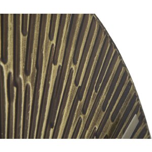 Nástenné hodiny Mauro Ferretti Opis Ø50x3,5 cm bronzové