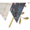 Mauro Ferretti nástenné hodiny trojuholník 75x4,5x59 cm viacfarebné