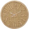 Nástenné hodiny Mauro Ferretti Boho Ø 60x4,5 cm prírodná farba biela
