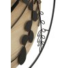 Nástenné hodiny Mauro Ferretti Elegant Ø 60x2 cm hnedé čierne