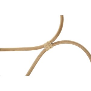 Nástenné zrkadlo Mauro Ferretti Almeria Ø 65,5x3 cm hnedé