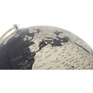 Mauro Ferretti Globe Gold Ø 25x34 cm čierne zlato