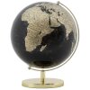 Mauro Ferretti Globe Gold Ø 25x34 cm čierne zlato