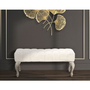 Mauro Ferretti lavica Provenza 97x42x40 cm biela