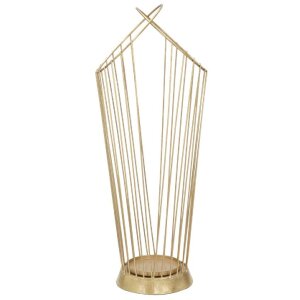 Mauro Ferretti stojan na dáždniky Stick 26,5x23x68,5 cm zlatý