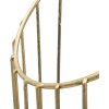 Mauro Ferretti stojan na dáždniky Stick 25,5x18,5x60 cm zlatý