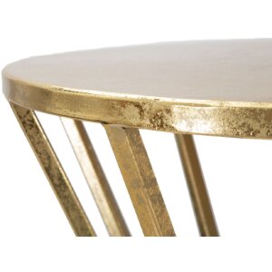 Mauro Ferretti bočný stolík Stick Glam Ø 38x100 cm zlatý
