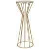 Mauro Ferretti bočný stolík Stick Glam Ø 38x100 cm zlatý