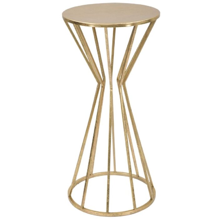 Mauro Ferretti bočný stolík Stick Glam Ø 38x80 cm zlatý
