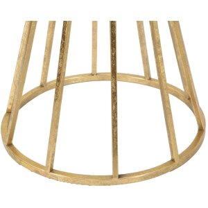 Mauro Ferretti bočný stolík Stick Glam Ø 38x80 cm zlatý