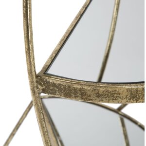 Telefónny stolík Mauro Ferretti Twisty Ø 38x86 cm zlatý