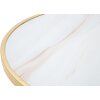 Mauro Ferretti Glam Mat bočný stolík Ø 50,5x50 cm zlatý
