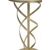 Mauro Ferretti bočný stolík Glam Spiral Ø 38x61,5 cm zlatý