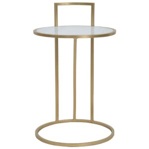 Mauro Ferretti bočný stolík Glam Sofy Ø 38x61 cm zlatý