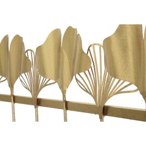 Nástenný vešiak Mauro Ferretti 7 listov 66,2x6x26,3 cm zlatý