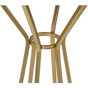 Bočný stolík Mauro Ferretti Simple New Ø 40x80 cm zlatý