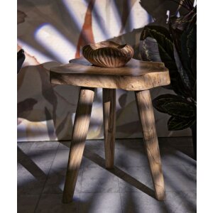 Mauro Ferretti stolička Budut Ø 38x45 cm hnedá
