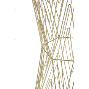 Telefónny stolík Mauro Ferretti 40x35x80 cm zlatý