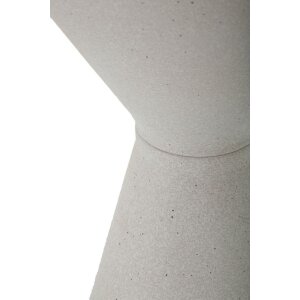 Bočný stolík Mauro Ferretti White double Ø 44,5x63 cm biely